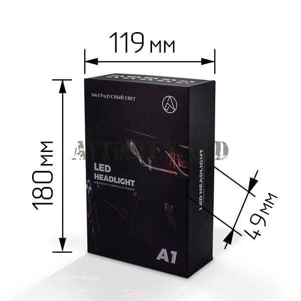 Автомобильные лампы светодиодные A1-H11-12-24V