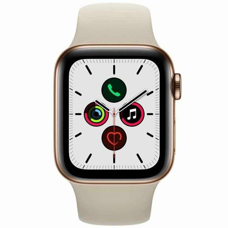Apple Watch SE 40mm (GPS) Gold Aluminum Case with Starlight Sport Band (MKQ03) Apple Watch SE 40mm (GPS) Gold Aluminum Case with Starlight Sport Band (MKQ03)