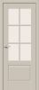 Межкомнатная Дверь ПЭТ Bravo Прима-13.0.1 Cream Silk / Magic Fog 800x2000мм (Полотно+Коробка+5 Наличников) / Браво.