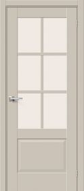 Межкомнатная Дверь ПЭТ Bravo Прима-13.0.1 Cream Silk / Magic Fog 700x2000мм (Полотно+Коробка+5 Наличников) / Браво.