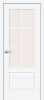 Межкомнатная Дверь ПЭТ Bravo Прима-13.0.1 White Silk / Magic Fog 700x2000мм (Полотно 1шт) / Браво.