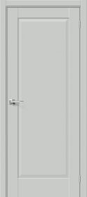 Межкомнатная Дверь ПЭТ Bravo Прима-10 Grey Silk 600x2000мм (Полотно 1шт) / Браво.