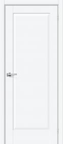 Межкомнатная Дверь ПЭТ Bravo Прима-10 White Silk 900x2000мм (Полотно 1шт) / Браво.