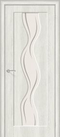 Межкомнатная Дверь Винил Bravo Вираж-2 Casablanca / Art Glass 800x2000мм (Полотно 1шт) / Браво.