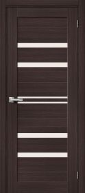 Межкомнатная Дверь с Экошпоном Bravo Браво-30 Wenge Melinga / Magic Fog 600x2000мм (Полотно+Коробка+5 Наличников) / Браво.