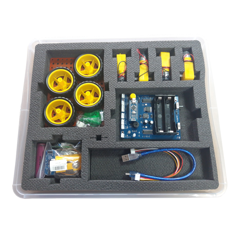 Образовательный конструктор для практики блочного программирования с комплектом датчиков ПЕЧЕНЕГ Батана MB