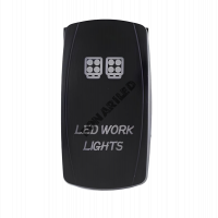 Кнопка включения с подсветкой LED WORK LIGHTS