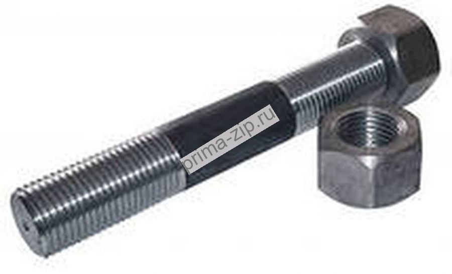 Шпилька М22*220 по ГОСТ 9066-75 (1 шпилька + 2 гайки)