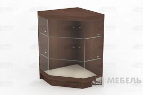 Прилавок угловой для чайного магазина 07