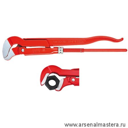 Ключ трубный 245 мм, 1/2", S-образные губки, зев 35 мм KNIPEX KN-8330005