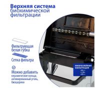 Аквариум Boyu MS-320 20 л с LED светильником и фильтром, черный