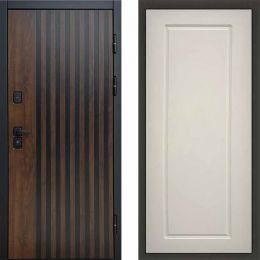 Входная дверь Termo-door КАНТРИ Гранд Слоновая Кость