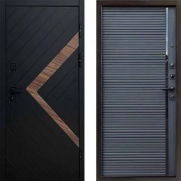 Входная дверь Termo-door ПЛЕЙ Porte black