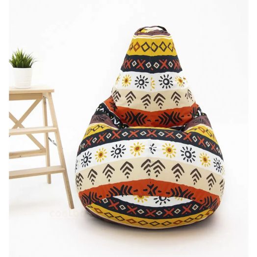 Кресло-мешок (груша) АФРИКА из велюра