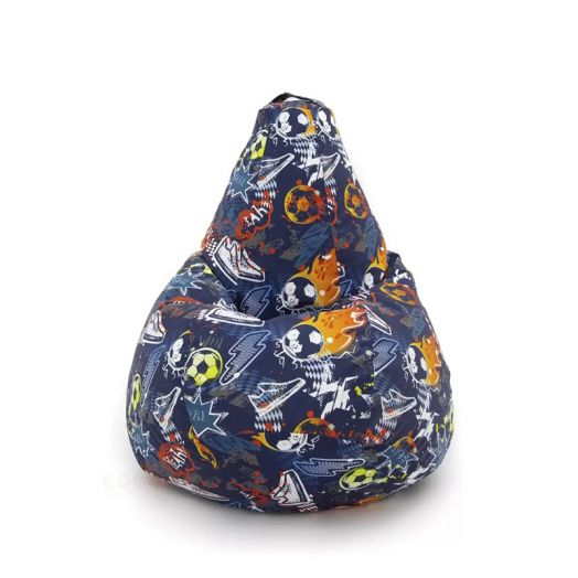 Кресло-мешок (груша) ГОЛ из велюра