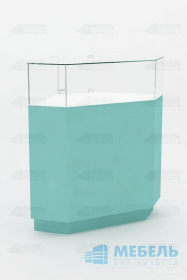 Прилавок угловой одноуровневый