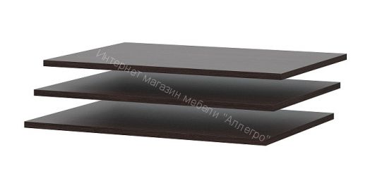 Полки для гостиной МГС 7 Исполнение 1 Дуб Венге