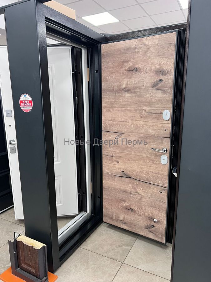 11 см ISOTERMA СЕРЕБРО ДУБ ПАЦИФИК ,уличная дверь с терморазрывом в Перми