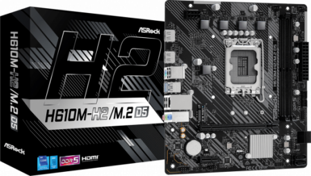 Материнская плата 1700 ASrock H610M-H2/M.2 D5