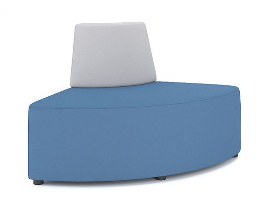 Диван модульный М10 - meeting area (5 модулей  и 2 стенки)