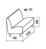 Угловой диван "Грасиан" (ш1800*г1770*в750мм)