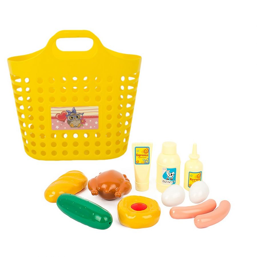 Игровой набор «Продуктовая корзинка» (12 пр.)