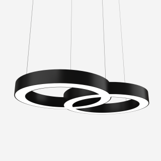 Светодиодный LED-светильник CHAIN-2X-1950x1200x70-180Вт (IP40/IP20,4000К,белый,подвесной,CRI90) - 3