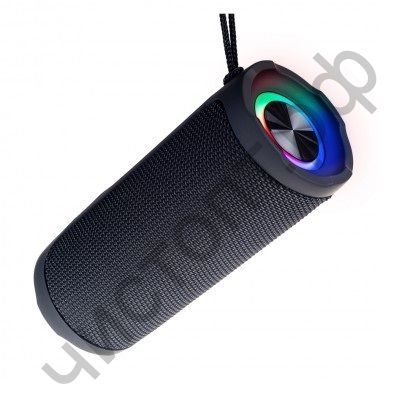Колонка универс.с радио Perfeo "STREET" FM, MP3 USB/TF, AUX, TWS, LED, HF, 10Вт, 1800mAh, черная