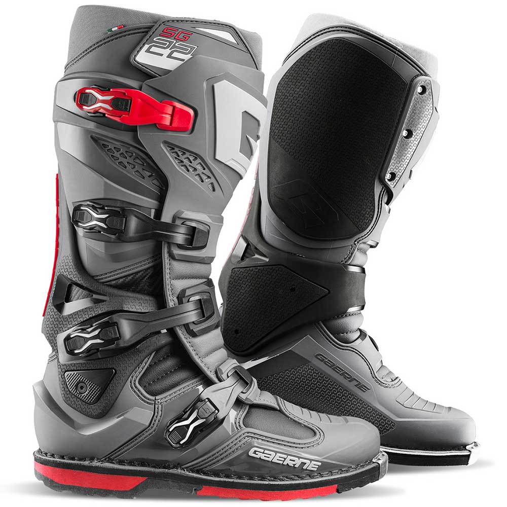 Gaerne SG22 Anthracite/Black/Red (2025) мотоботы