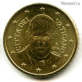 Ватикан 50 евроцентов 2014