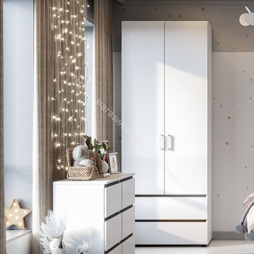 Детская Токио Белый текстурный