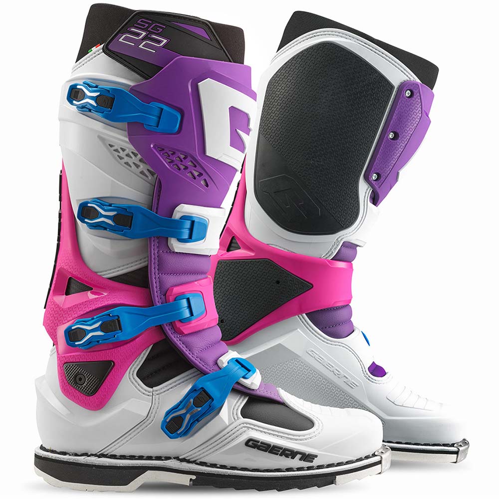 Gaerne SG22 Purple/White/Rhodamine Limited Edition (2025) мотоботы