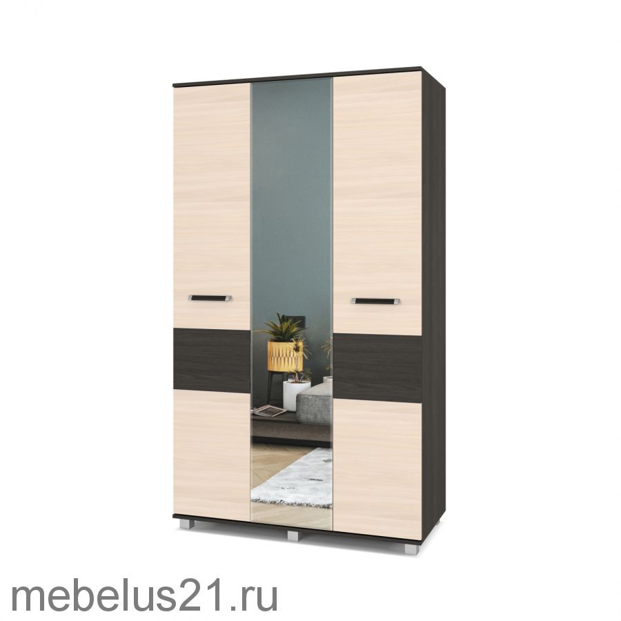 Шкаф  3-х створчатый Виора В-31