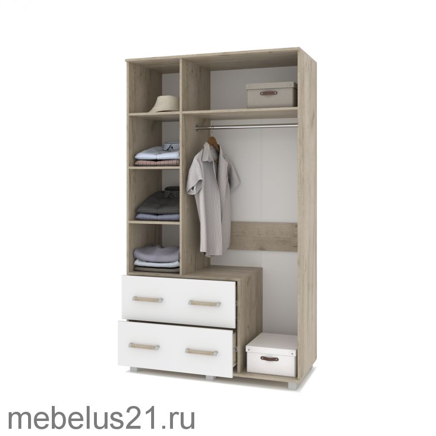 Шкаф  3-х створчатый Виора В-33