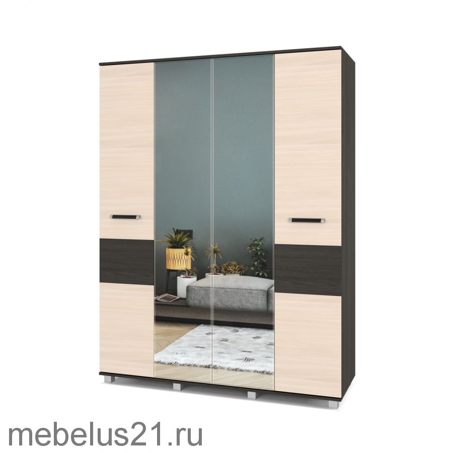 Шкаф 4-х створчатый Виора В-41