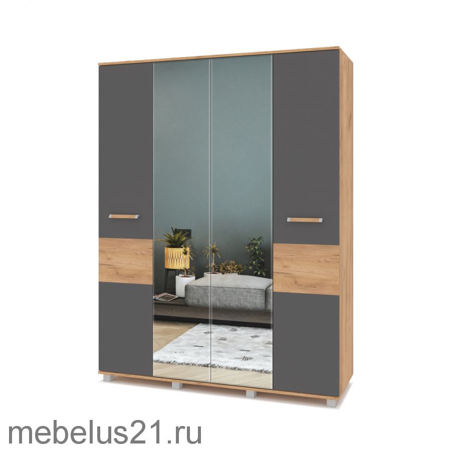 Шкаф 4-х створчатый Виора В-41