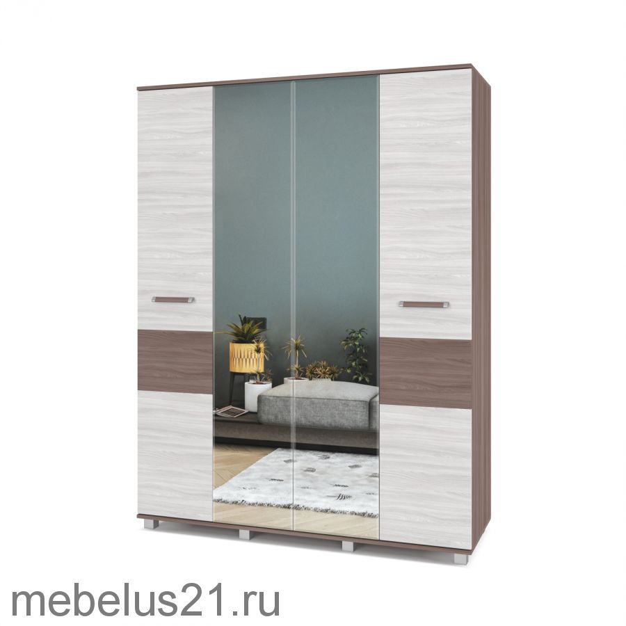 Шкаф 4-х створчатый Виора В-41