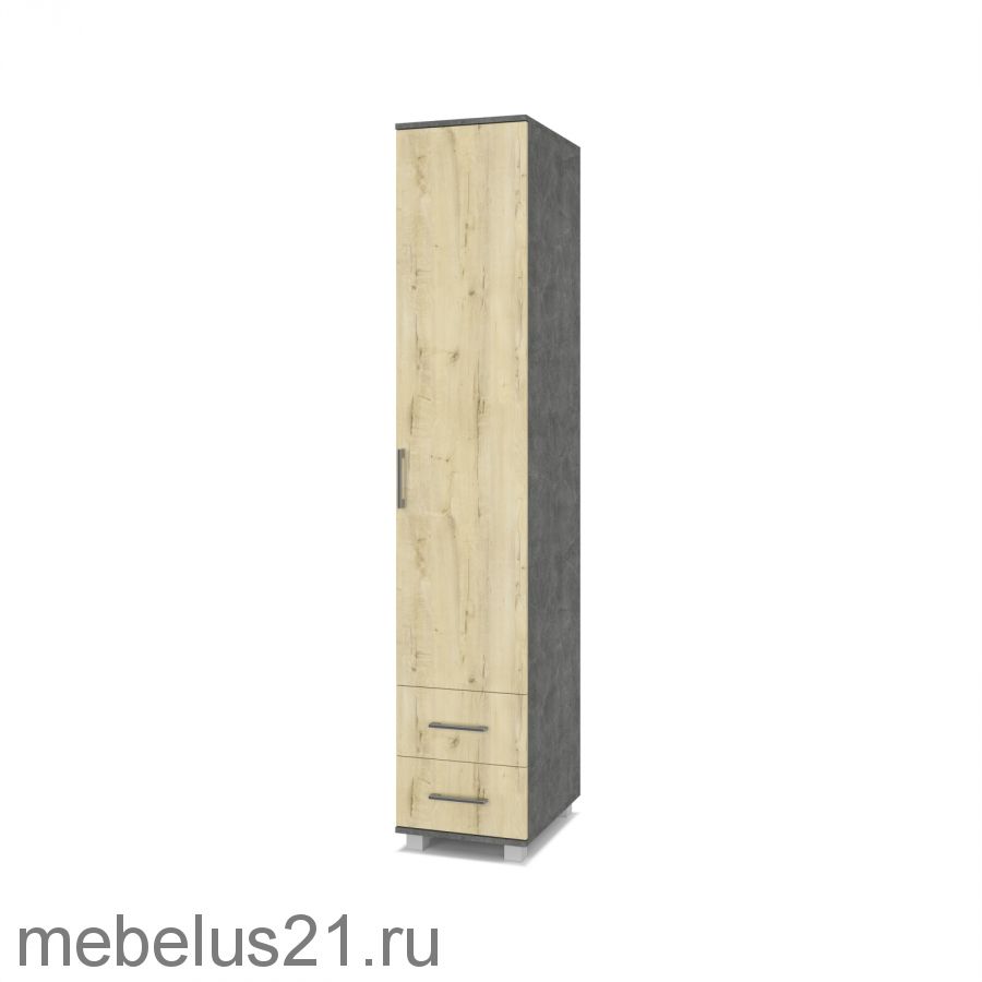 Шкаф пенал с ящиками Ева Е-13