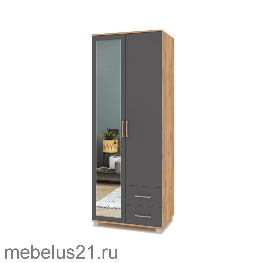 Шкаф 2-х створчатый Ева Е-24