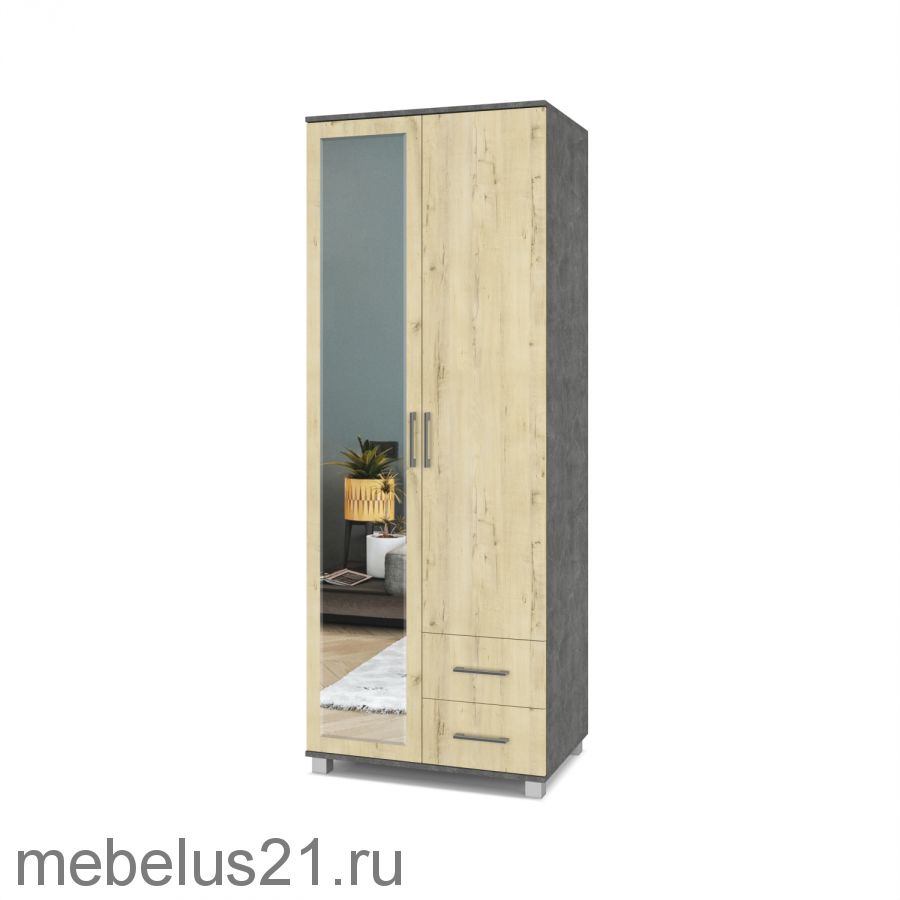 Шкаф 2-х створчатый Ева Е-24