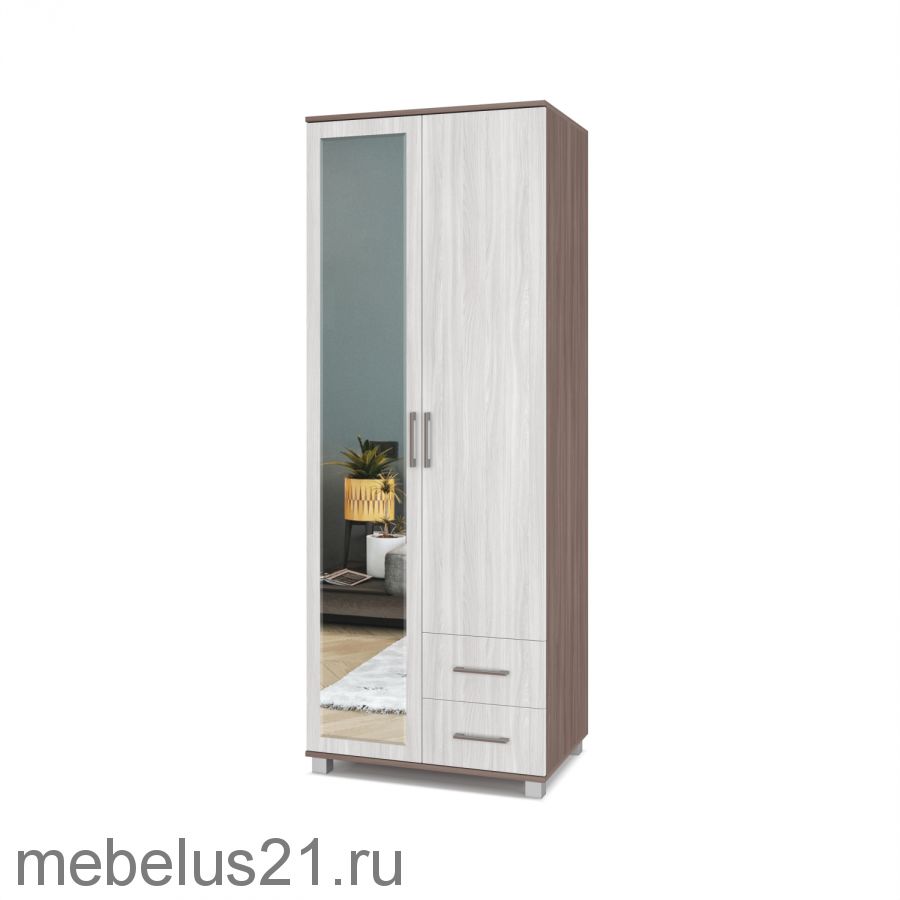 Шкаф 2-х створчатый Ева Е-24