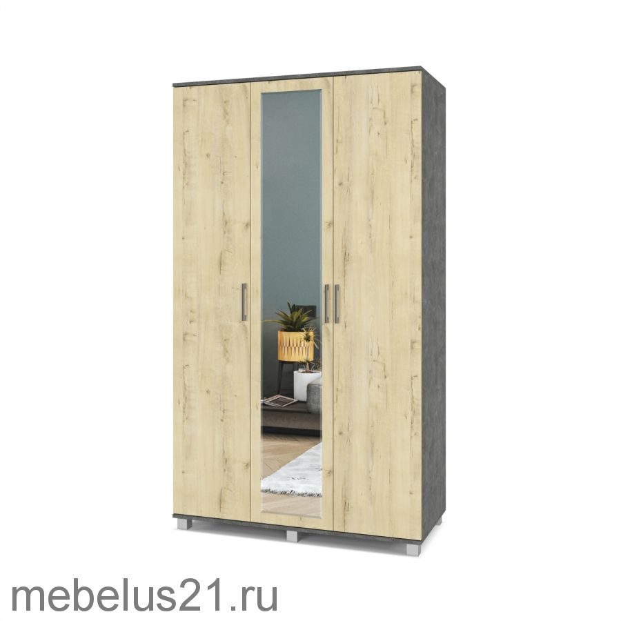 Шкаф 3-х створчатый Ева В-31