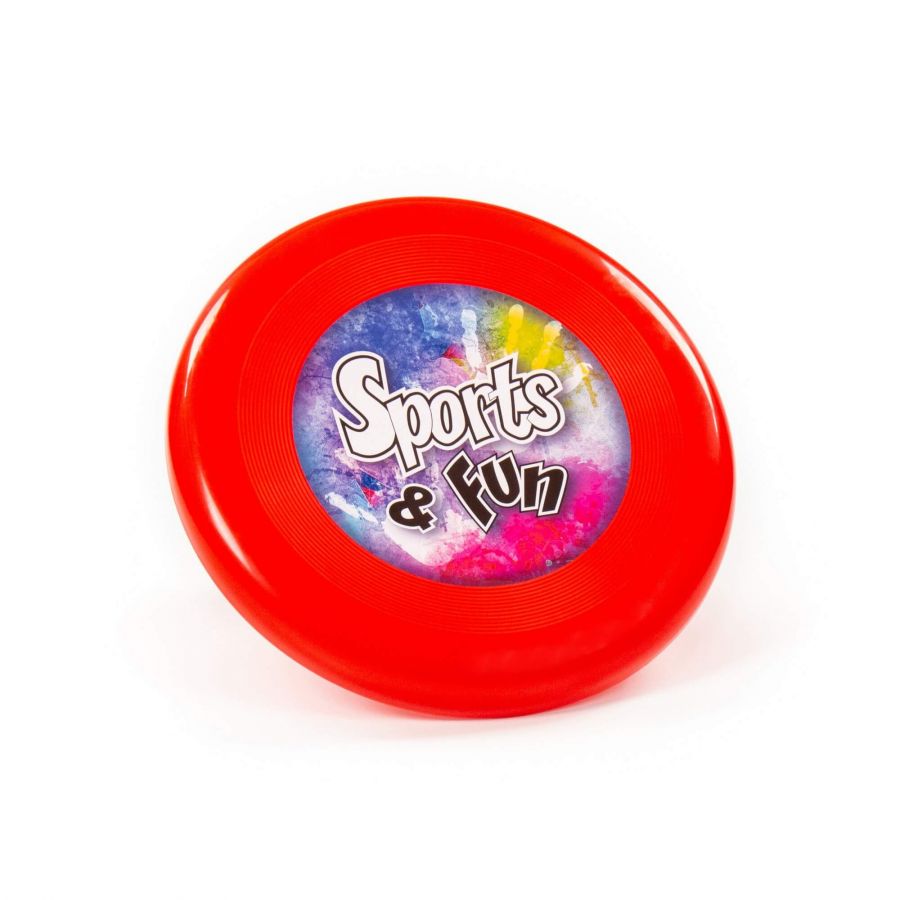 Летающая тарелка, 225 мм (красная)