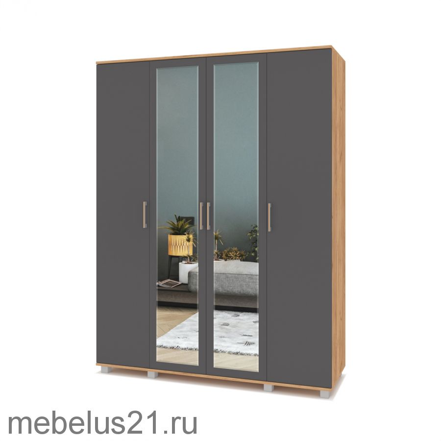 Шкаф 4-х створчатый Ева Е-41