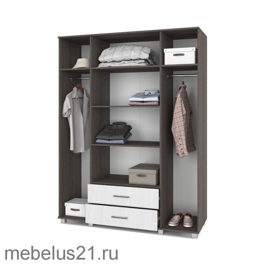 Шкаф 4-х створчатый Ева Е-43