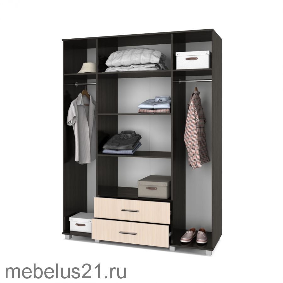 Шкаф 4-х створчатый Ева Е-43