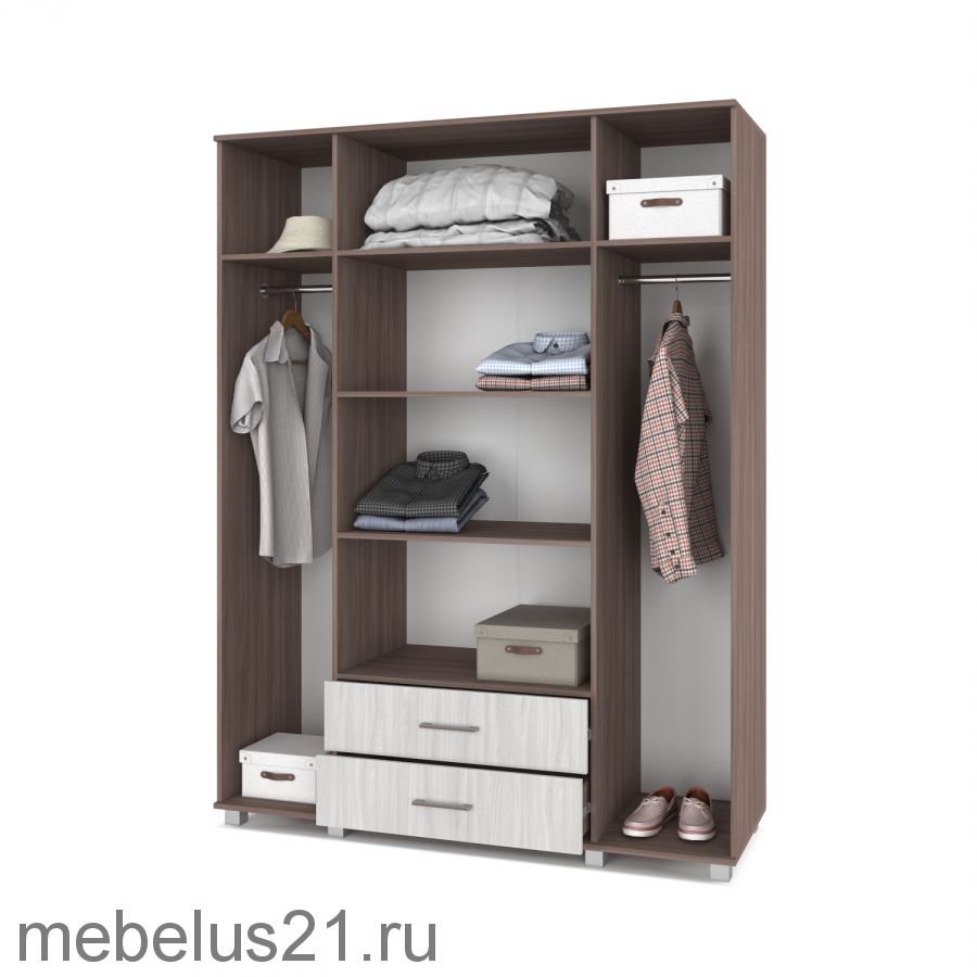 Шкаф 4-х створчатый Ева Е-43