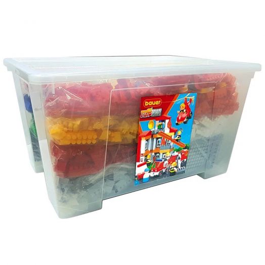 Конструктор Bauer "Пожарные" (в контейнере 130 л)