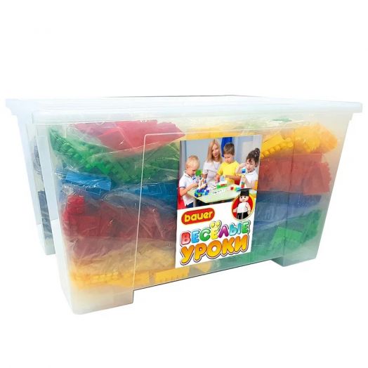 Конструктор Bauer "Веселые Уроки. Цифры и Буквы"  (в контейнере 130 л)