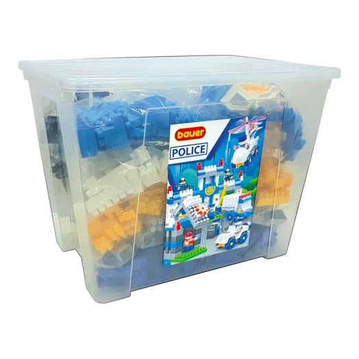 Конструктор Bauer "Полиция" (в контейнере 70 л)